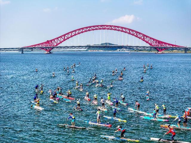 山海无界 蓝湾逐风丨2024中国百城桨板公开赛宁波梅山湾站圆满落幕